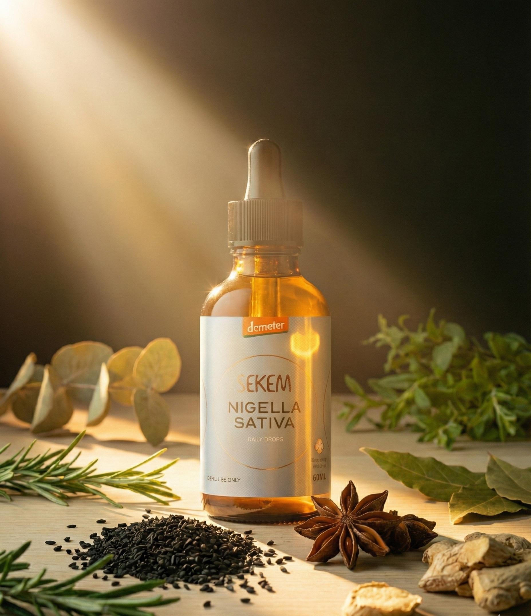 Sekem Demeter Nigella Sativa Drops 60 ml – Bild 2